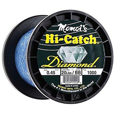 Momoi HiCatch Diamond Mono Line 50Lb 1000Yd Special Clear 12050